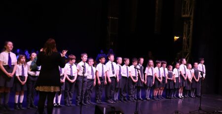 halling primary school performing at aletheia academies trust choir concert