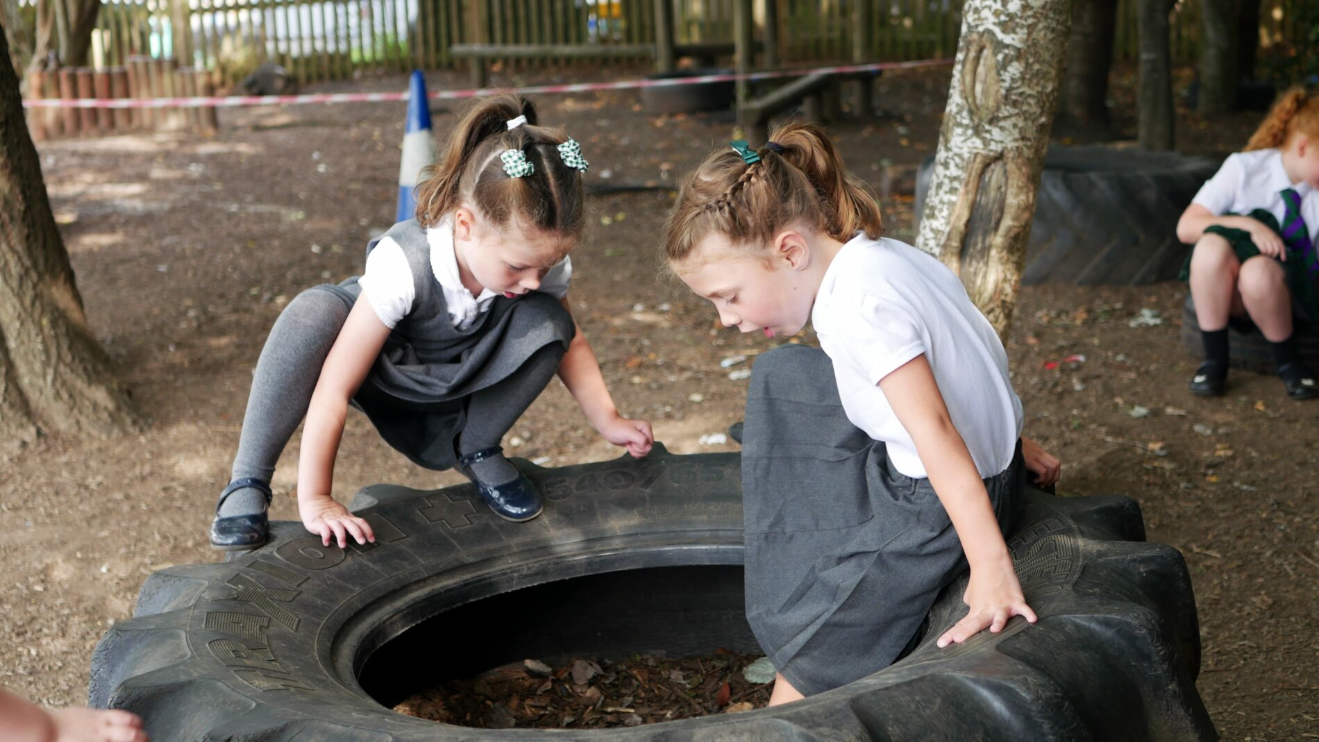 P1170526 pupils exploring outdoor learning