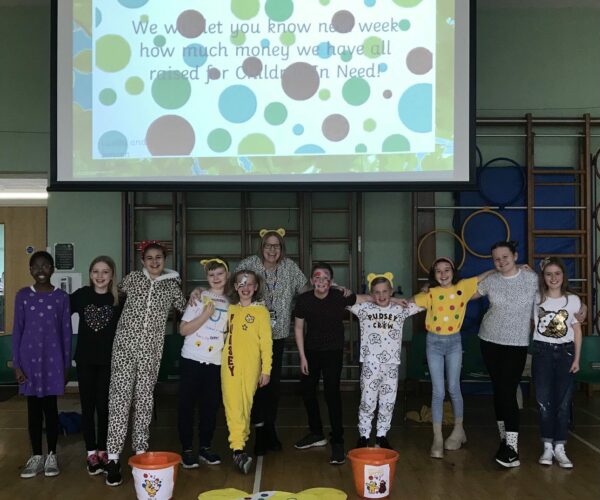 children in need at halling primary school
