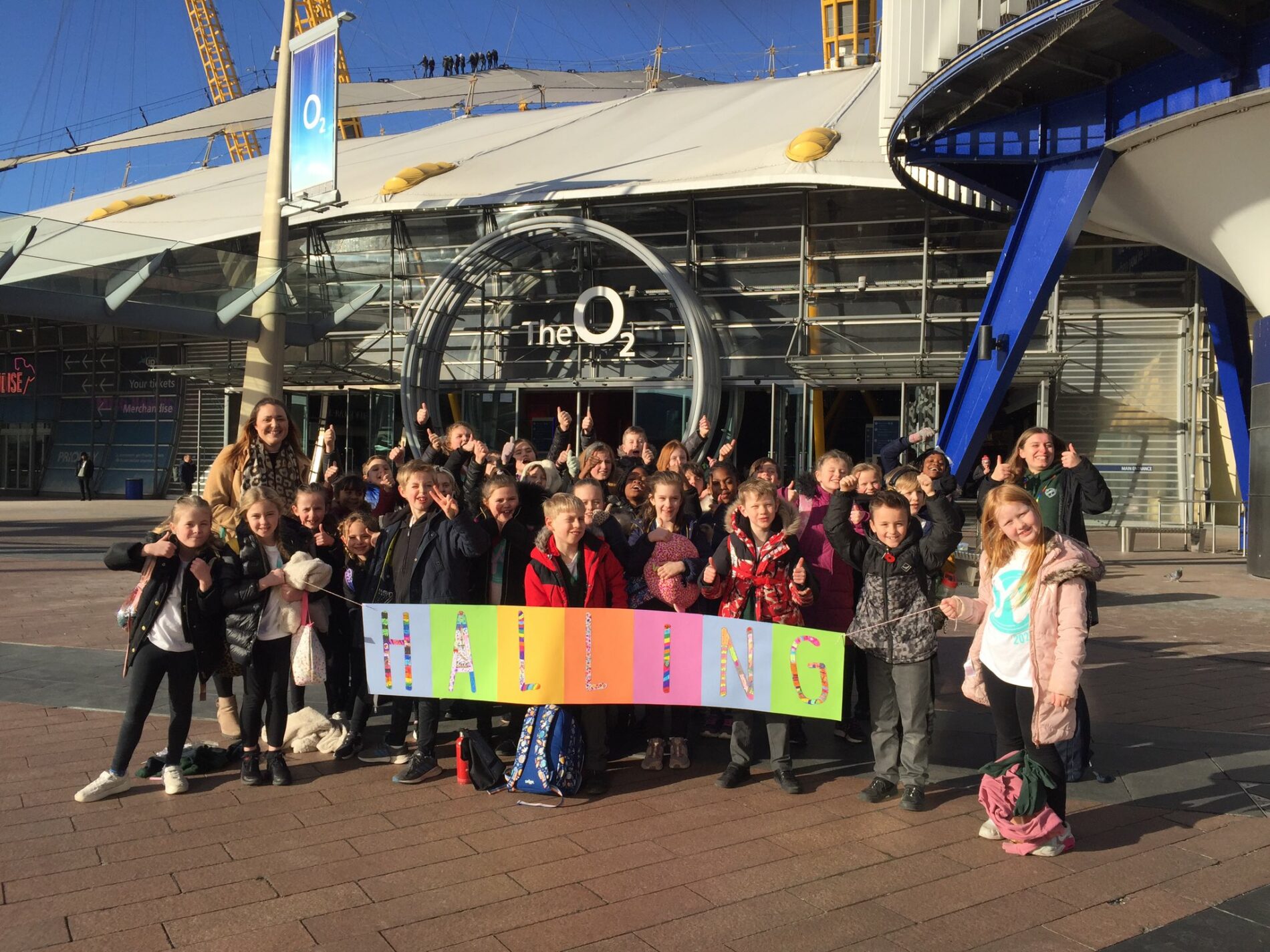halling primary school goes to o2 young voices