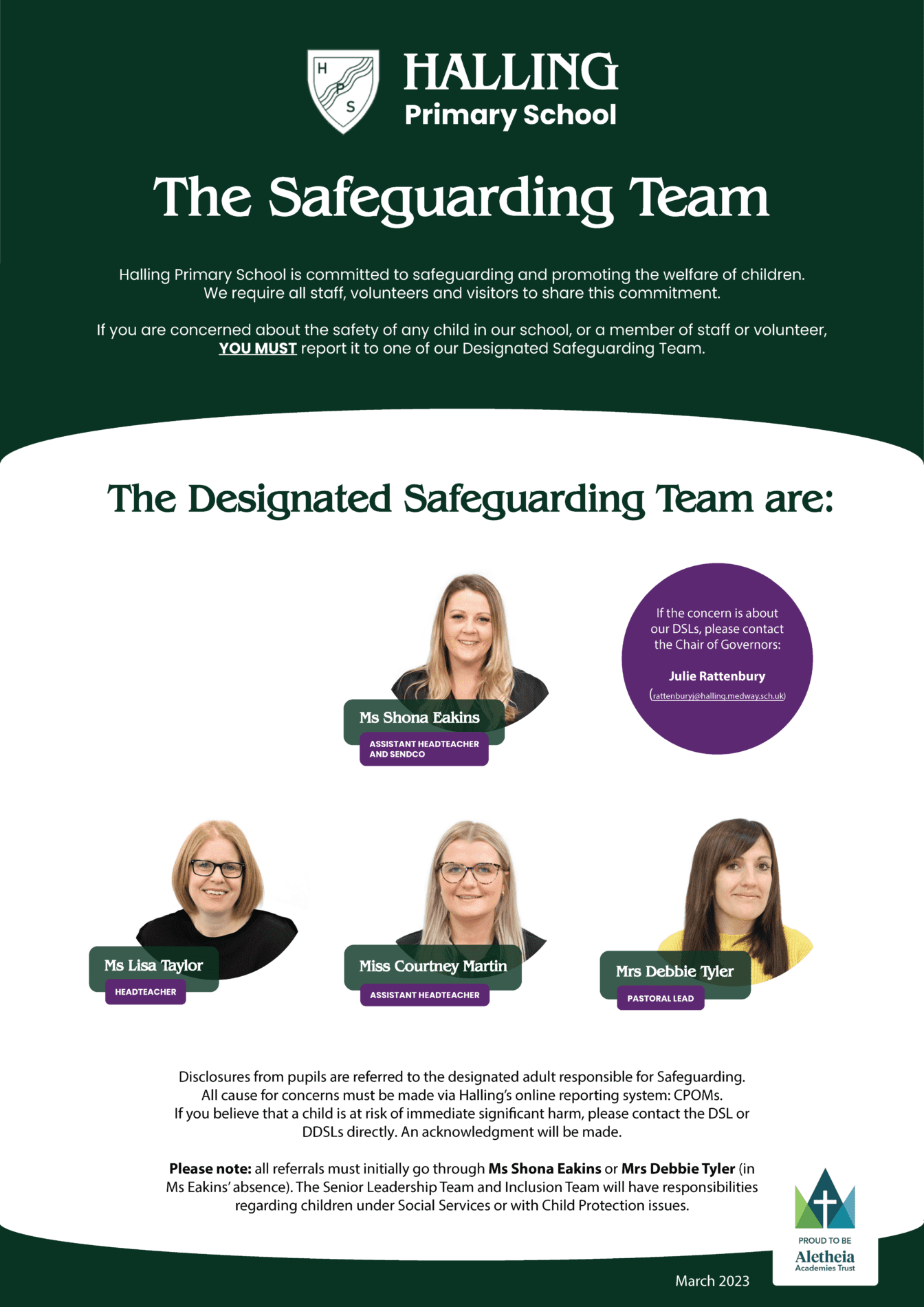 HAL-Safeguarding-V1 safeguarding poster for halling primary school