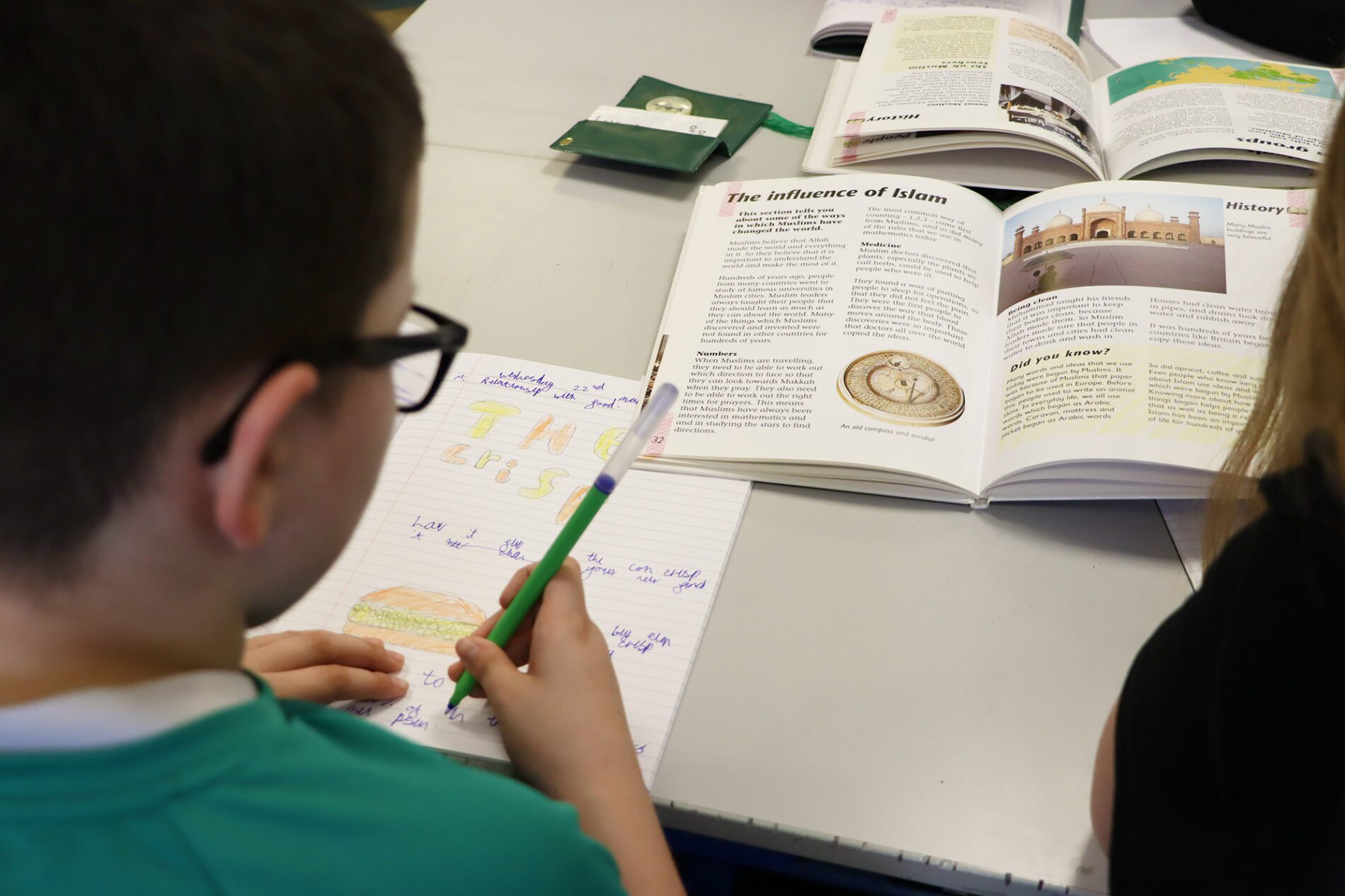 IMG_1489 pupils learning about Islam in re lessons