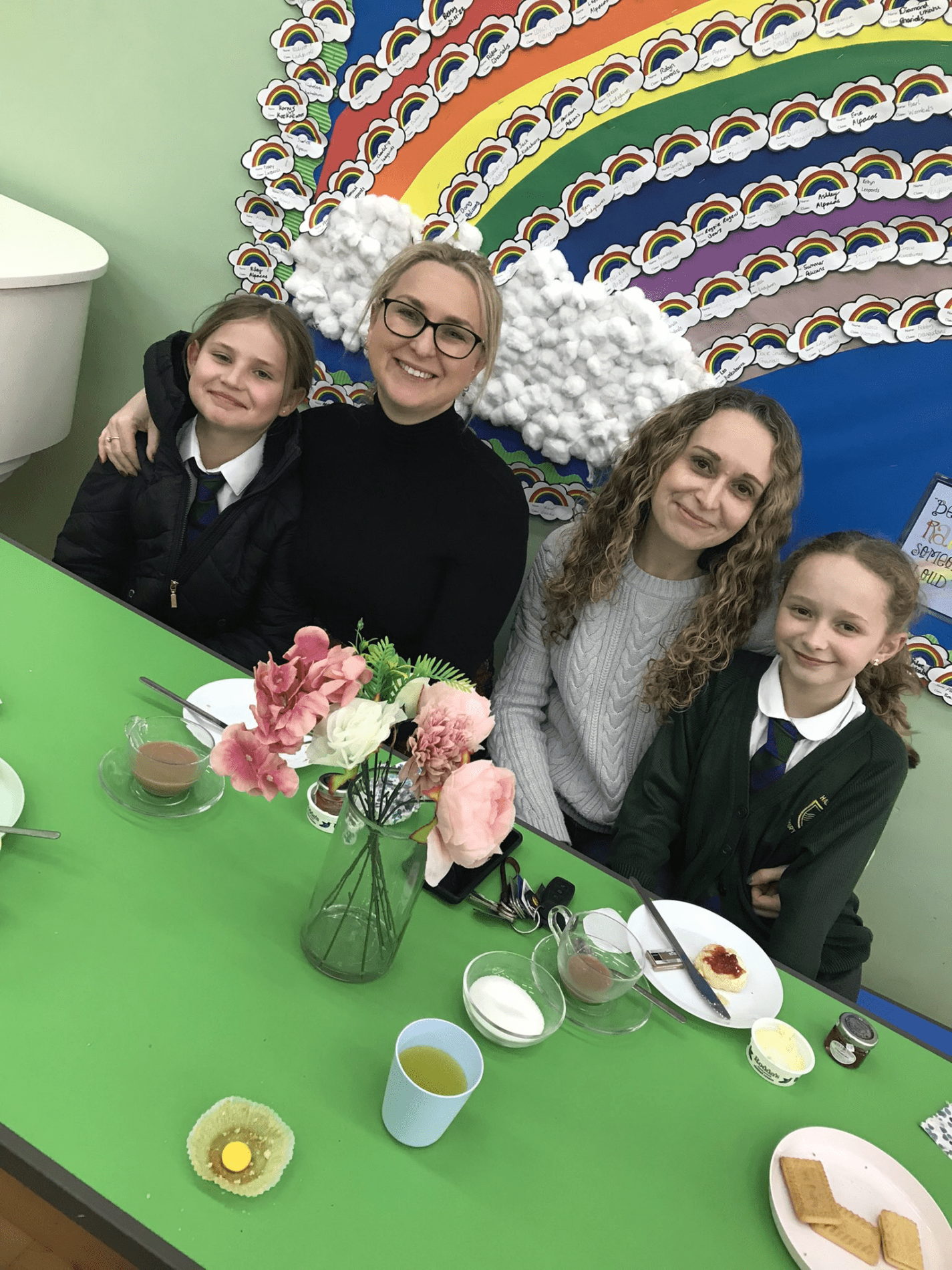 halling primary school puts on mothers day afternoon tea